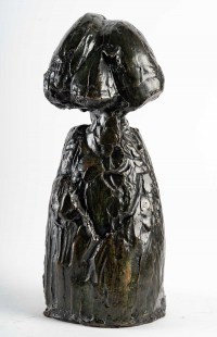 Le cacatoès, bronze d&#039;Albéric COLLIN, XXème siècle