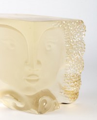Sculpture en verre de baccarat par Gilles CHABRIER