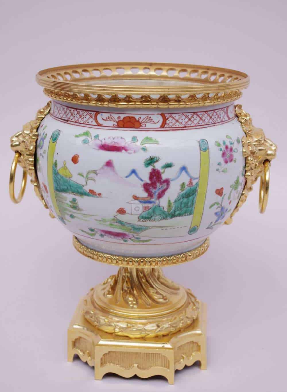 Coupe en porcelaine du Canton du XVIIIe siècle