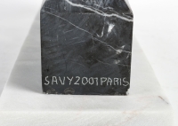 Sculpture en marbre par SAVY