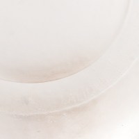 Boîte &quot;Vallauris&quot; verre blanc patiné sépia de René LALIQUE