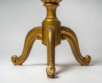 Selette en bois doré, fin XIXème