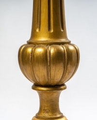 Selette en bois doré, fin XIXème