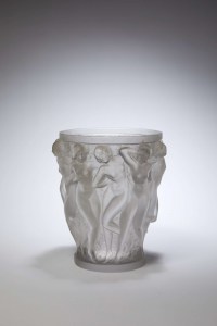 Lalique France : Vase Bacchantes Cristal