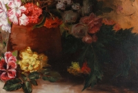 Victor Bourgeois (1870-1957). Bouquet De Fleurs.