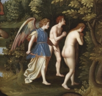 Le Paradis terrestre - Ecole florentine vers 1600 - Suite de Francesco d’Ubertino Il Bacchiacca