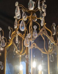 Lanterne Transition d&#039;époque Louis XV-louis XVI, 3 Lumières