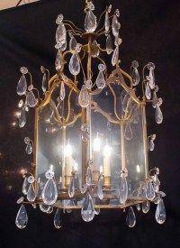 Lanterne Transition d&#039;époque Louis XV-louis XVI, 3 Lumières