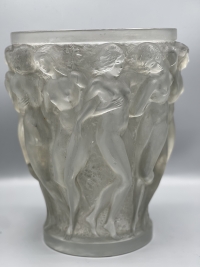 René Lalique, &quot;Bacchantes&quot; Vase, 1940.