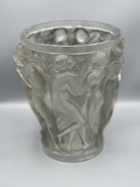 René Lalique, &quot;Bacchantes&quot; Vase, 1940.