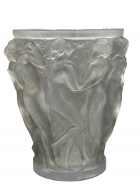 René Lalique, Vase &quot; Bacchantes &quot;, 1940.