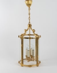 A Pair of Louis XVI style lanterns.