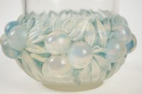 René Lalique Opalescent Vase &quot;Prunes&quot;