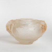 Vase « Deux Anses Entrelacs Épines » CP 395 - Moule 327 - verre soufflé-moulé à cire perdue - modèle unique de René LALIQUE - 1921