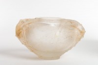 Vase « Deux Anses Entrelacs Épines » CP 395 - Moule 327 - verre soufflé-moulé à cire perdue - modèle unique de René LALIQUE - 1921