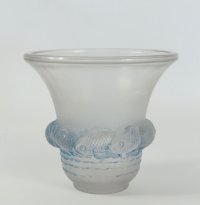 René Lalique  (1860-1945) vase &quot;Piriac&quot;