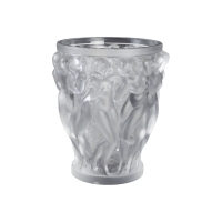 Lalique France : &quot;Bacchantes&quot; Vase