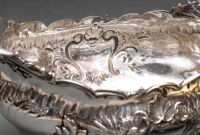 J.B. Francois - Important 19th century solid silver planter