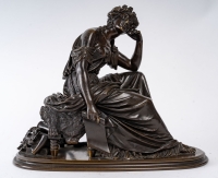 Bronze de Pradier à patine brune, XIXème siècle