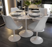 Knoll et Eero Saarinen Table Ronde marbre