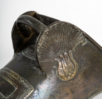 Paire d&#039;étriers en bronze, XIXème siècle