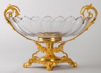 Coupe en cristal Baccarat, XIXème