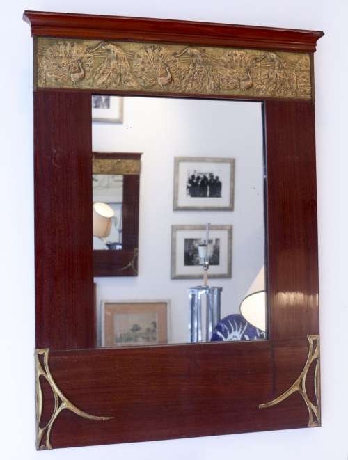 Paire de miroirs Art nouveau|