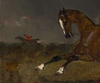 René PRINCETEAU (1843, 1914) peintre animalier français