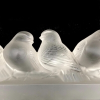 René Lalique : Group Of Six Sparrows