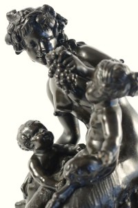 Faun with a young faun and a putto.