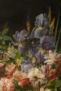 Roger Godchaux (1878-1958). Grand Bouquet De Fleurs .
