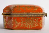 Boîte en porcelaine du XIXème siècle