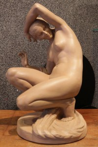 sculpture baigneuse de M.Bourraine