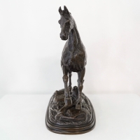 Sculpture - Cheval Libre , Paul - Édouard Delabrierre (1829-1912) - Bronze