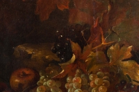 Tableau de H. Velten Nature morte aux Fruits XIXème