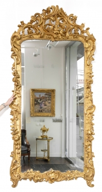 Grand miroir Louis XV