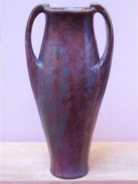 Emile Decoeur ( 1876 - 1953 ) - Grand vase amphore