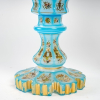 Gobelet couvert en opaline, XIXème siècle