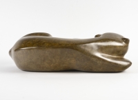 Angela Cassanello 1921-2003 Bronze, Le Félin