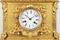 A French 19th Century Louis Philippe Ormulu Orientalist Clock