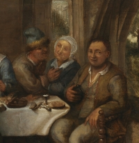 Repas paysan dans une taverne – entourage de David Ryckaert III (1612 – 1661)