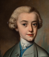 JPF Hauck. Portrait d&#039;un gentilhomme 1755.
