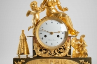 A 1st Empire period (1804 - 1815) clock.