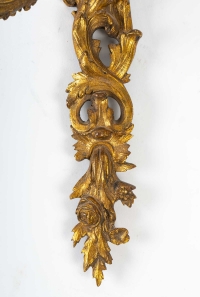 Paire d&#039;appliques de style Régence d&#039;époque Napoléon III (1851 - 1870).