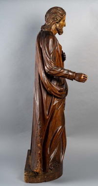 Importante Sculpture Représentant Le Christ