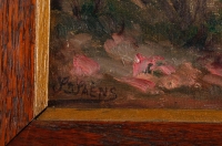 Paysage, Camille St-Saëns, fin XIXème siècle