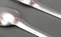 C.FJERDINGSTAD – Solid silver cutlery 78 ART DECO pieces