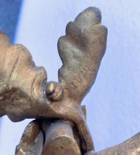 1900′ Paire d’Appliques Style Louis 16 Bronze Doré Aux Cors De Chasse Signée Jansen