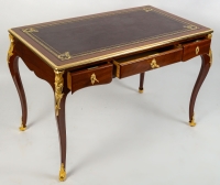 A Napoleon III Period (1848 - 1870) Desk in Louis XV Style.