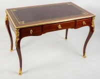 A Napoleon III Period (1848 - 1870) Desk in Louis XV Style.